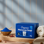 Organic Moroccan Powder Soap - Fade Dark Spots & Reduce Wrinkles - 100% Natural.